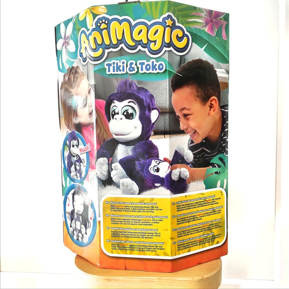 Animaux interactifs Animagic Gorilles Tiki et Toko Jeux / jouets