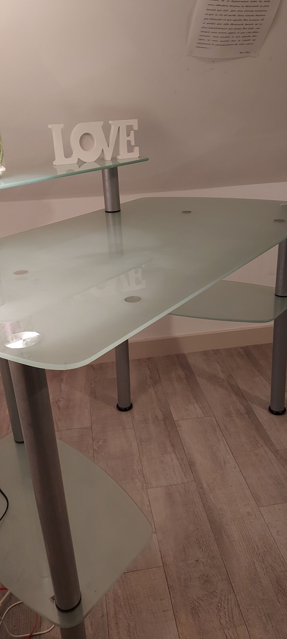 Bureau moderne en verre Meubles