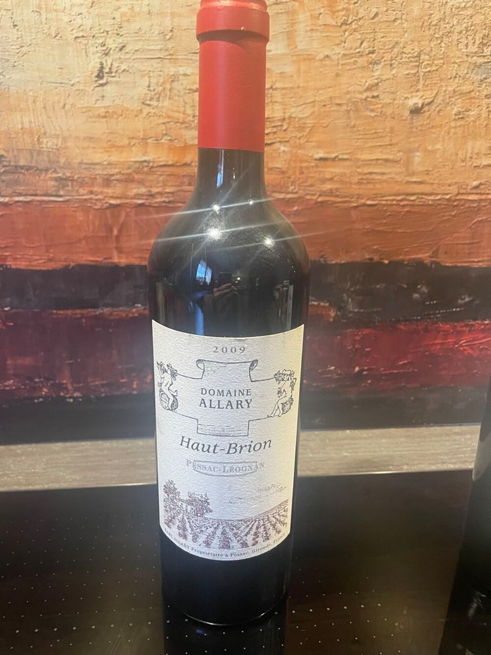 1&nbsp;Bouteille Allary Haut-Brion 2009&nbsp;/ Bordeaux Pessac-L Cuisine