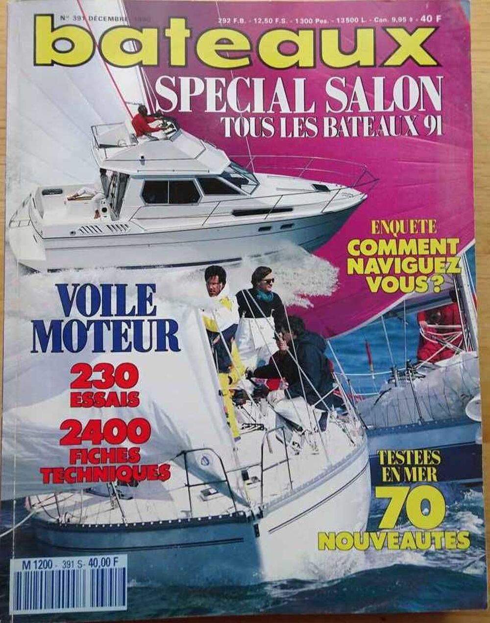 Revue Bateaux N&deg; 391 Livres et BD
