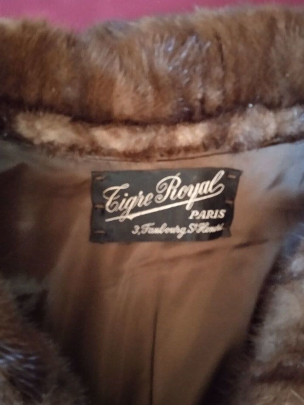 manteau de vison Vêtements