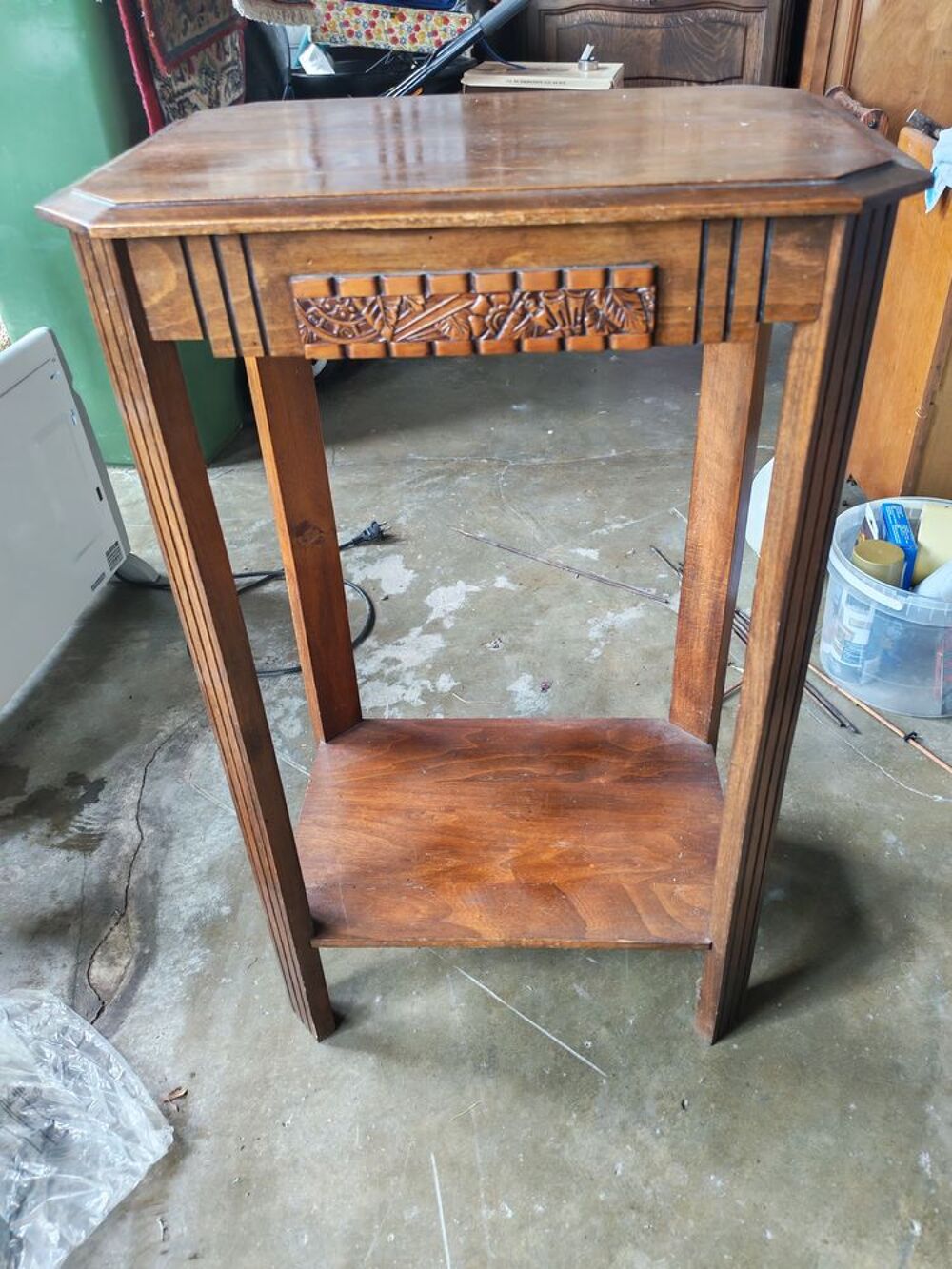  Sellette / Petite console ancienne Art D&eacute;co (Ann&eacute;es 30) ? B Décoration