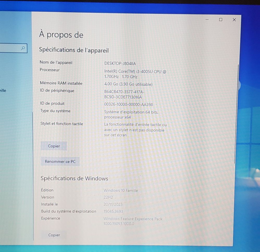 Superbe ordinateur portable &eacute;cran 17 pouces Matériel informatique