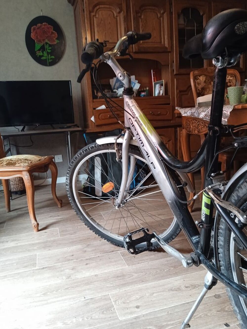 V&eacute;lo mixte optim'alp centauree Vélos