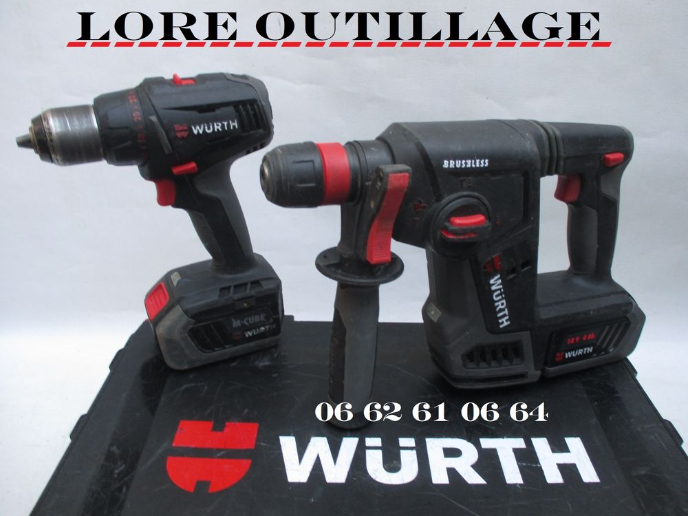 WURTH Kit Perforateur + visseuse 18v Bricolage
