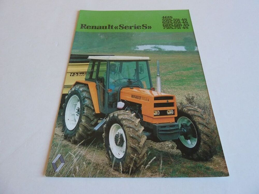 Prospectus tracteur RENAULT du 461S au 751S 