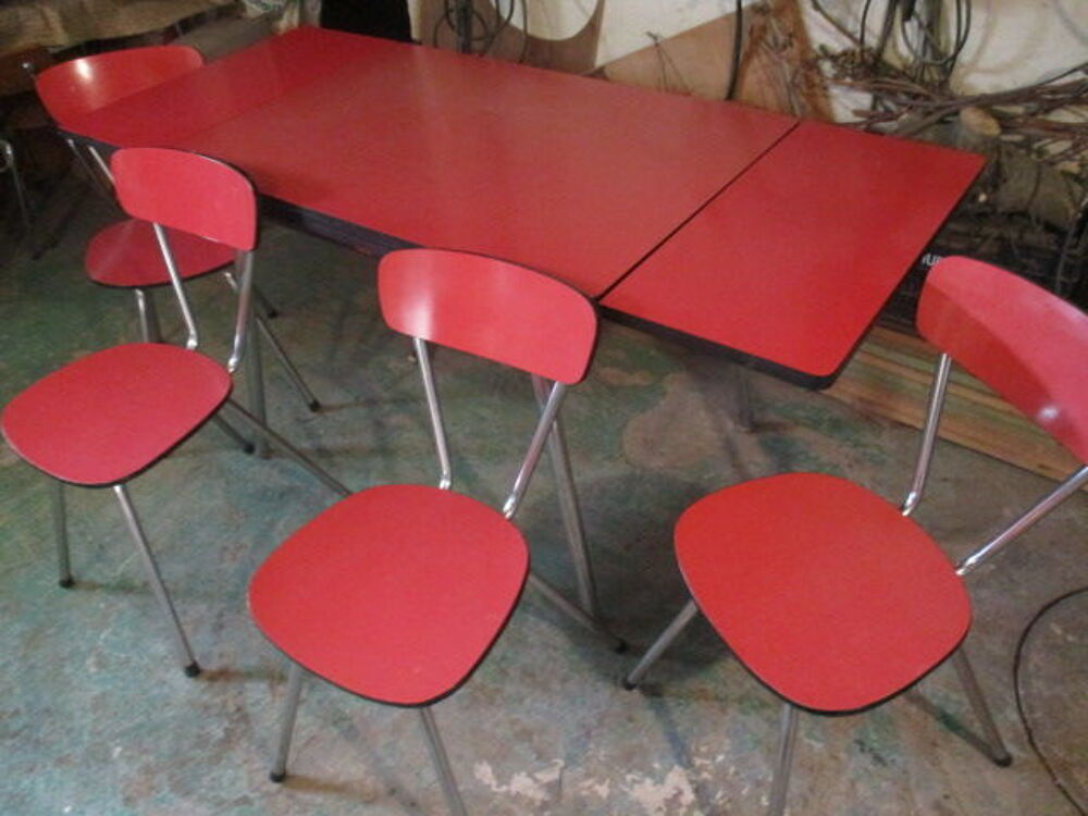 chaises tables et tabourets en formica vintage Meubles