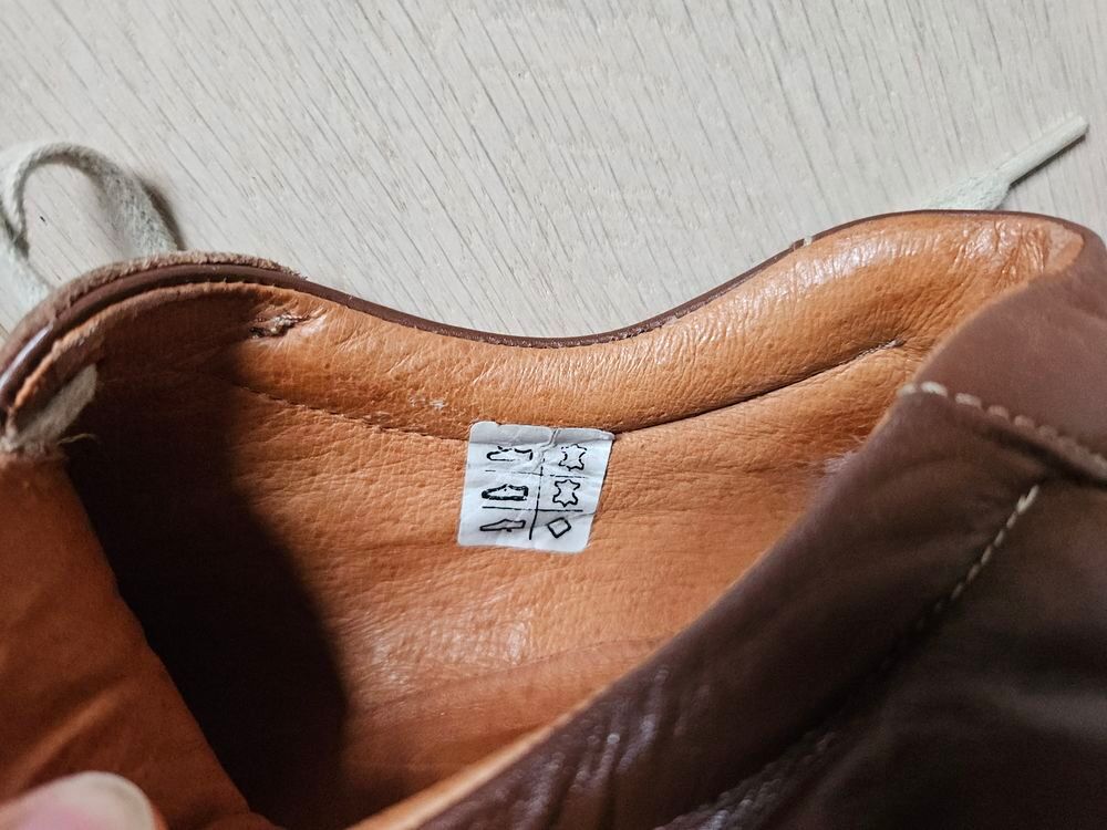 Derby cuir, Ted Lapidus, fab italienne, T 39 Chaussures