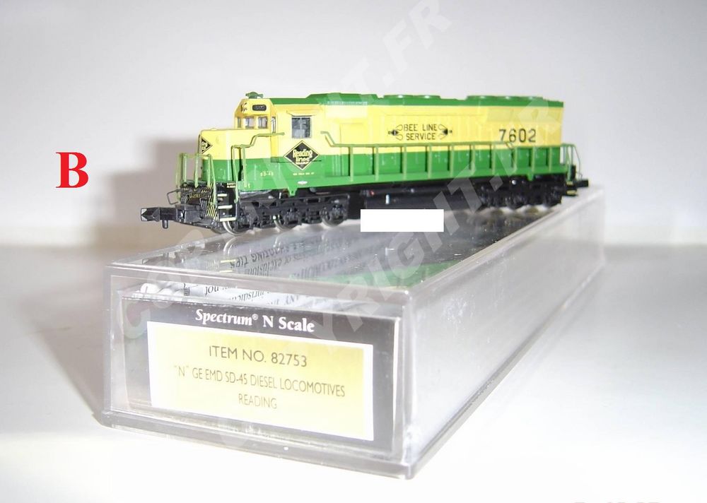 BACHMANN SPECTRUM N 82753 GE EMD SD45 READING NEUF EN BOITE Jeux / jouets