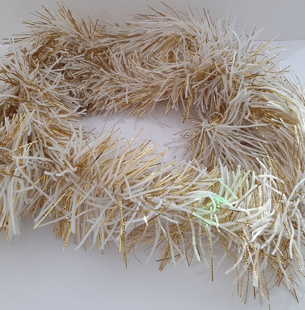 Guirlande Blanc et Or 2M50 D�coration