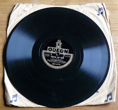 78T Emile PRUD'HOMME: Chacun son r�ve - Odeon 281.679 8 Argenteuil (95)