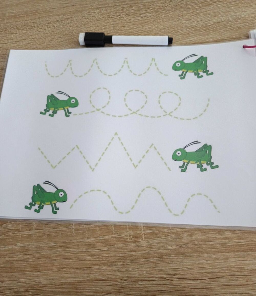 Montessori les trac&eacute;s Jeux / jouets