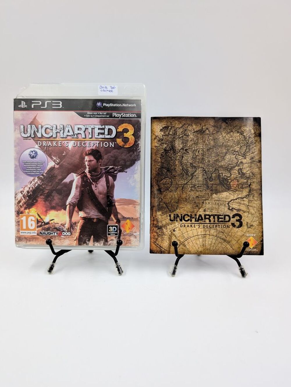 Jeu Playstation 3 Uncharted 3 : Drake's Deception complet Consoles et jeux vidéos