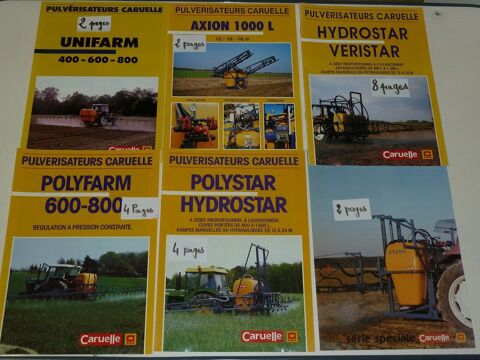 Prospectus de pulv�risateurs CARUELLE 0 Marcilly-le-Hayer (10)
