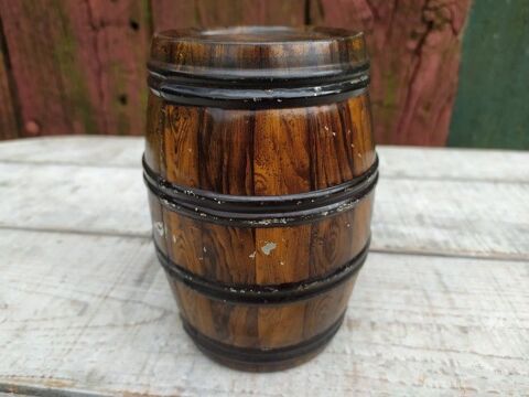 Boite Tle Publicitaire Tonneau Caf Chicore PAUL MAIRESSE 39 Loches (37)