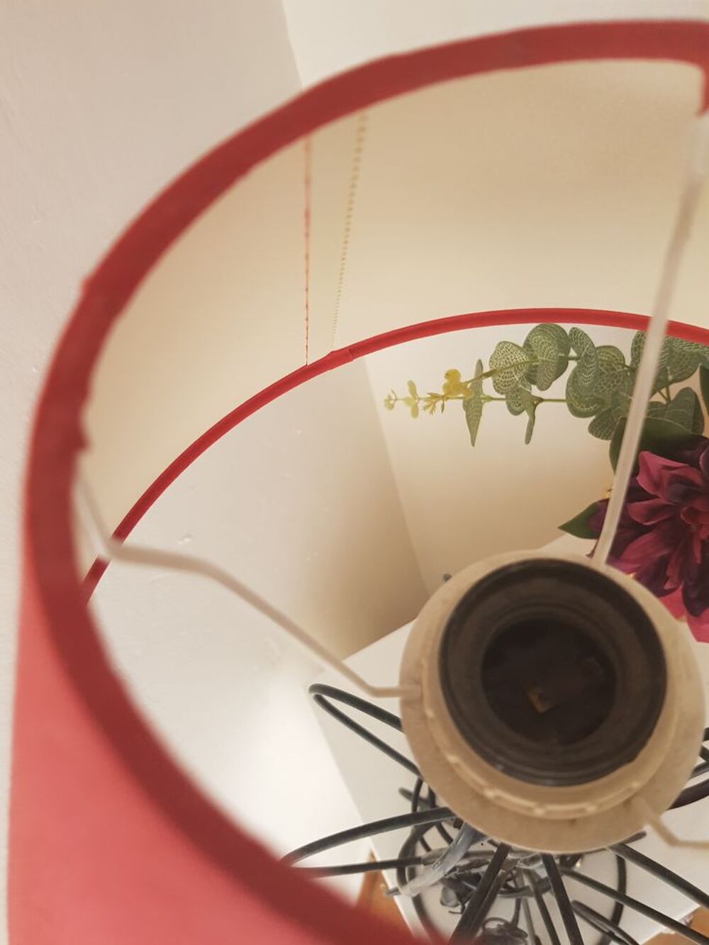 Veilleuse feuilles de vignes Décoration