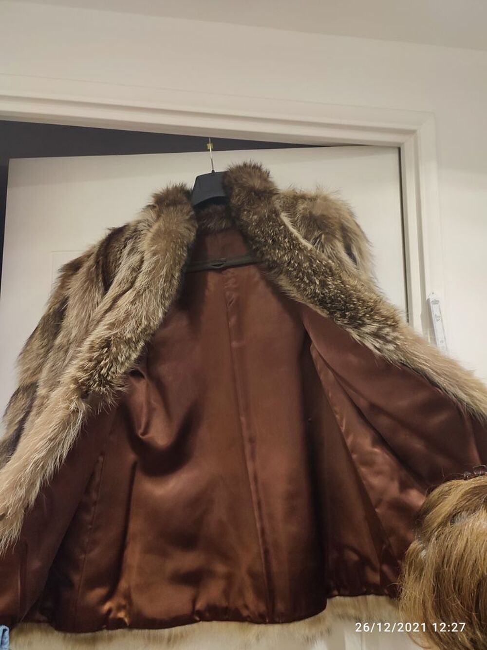 Veste en Fourrure Renard veritable Vêtements