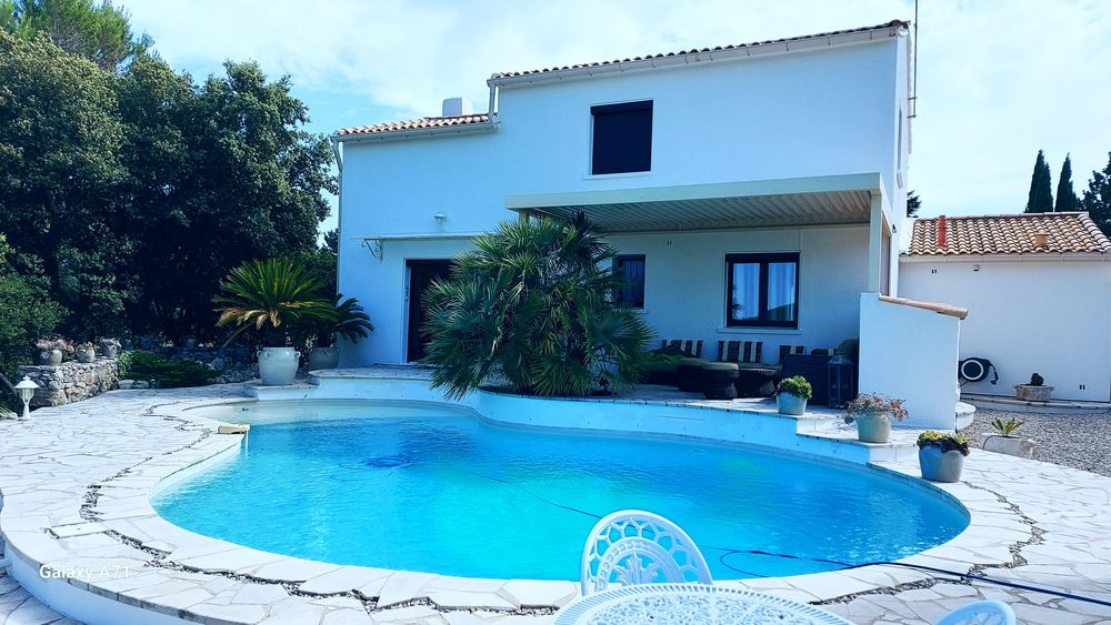 Vente Villa Argelliers : Villa vue exceptionnelle sur le Pic St Loup Argelliers