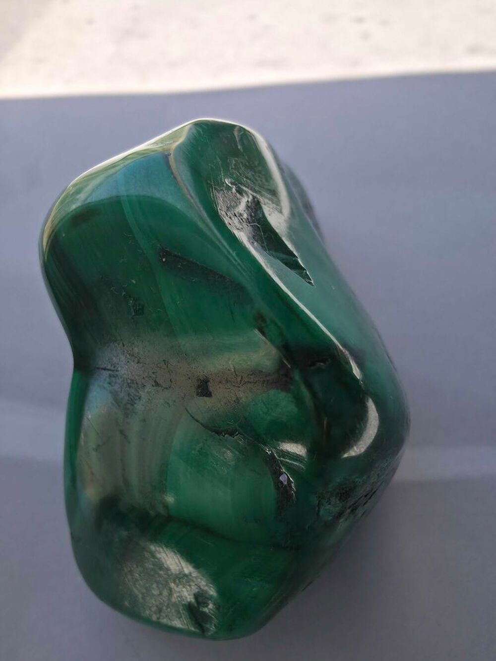 Magnifique Malachite Polie du (RDC)-115g 