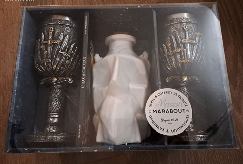 Coffret carafe + 2 coupes argentées Games of Thrones neuf Lille (59)