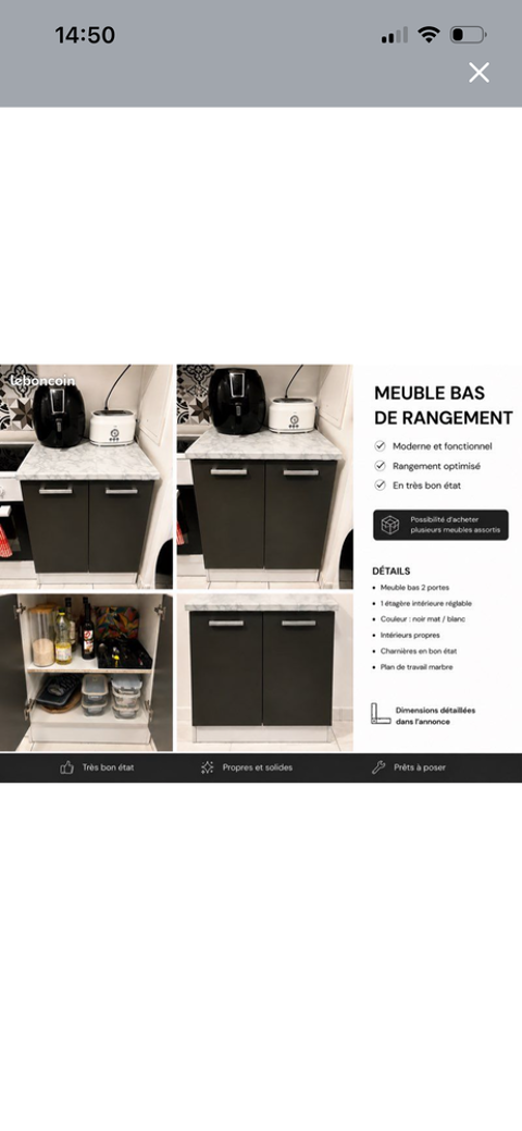 Meuble de rangement Bagneux (92)