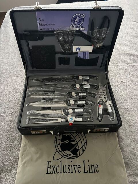 Malette de couteaux et Ustensiles inoxydables Exclusive Line 450 Mimizan (40)
