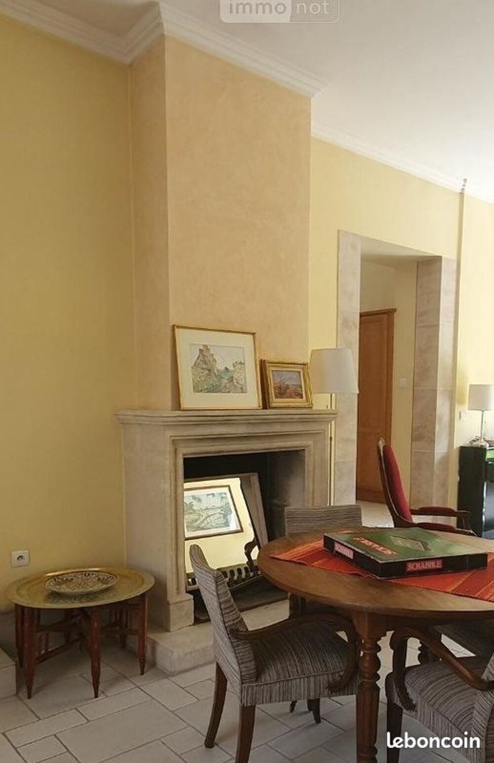 chemin&eacute;e de pierre de taille Décoration
