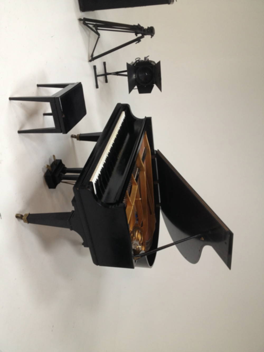 piano a queue Ronish 180cm noir Instruments de musique