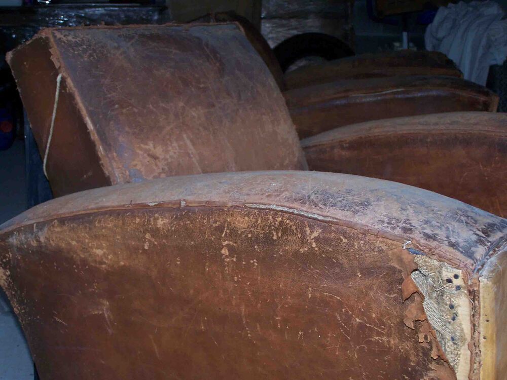 FAUTEUIL CLUB 1945/1950 pour restauration Décoration