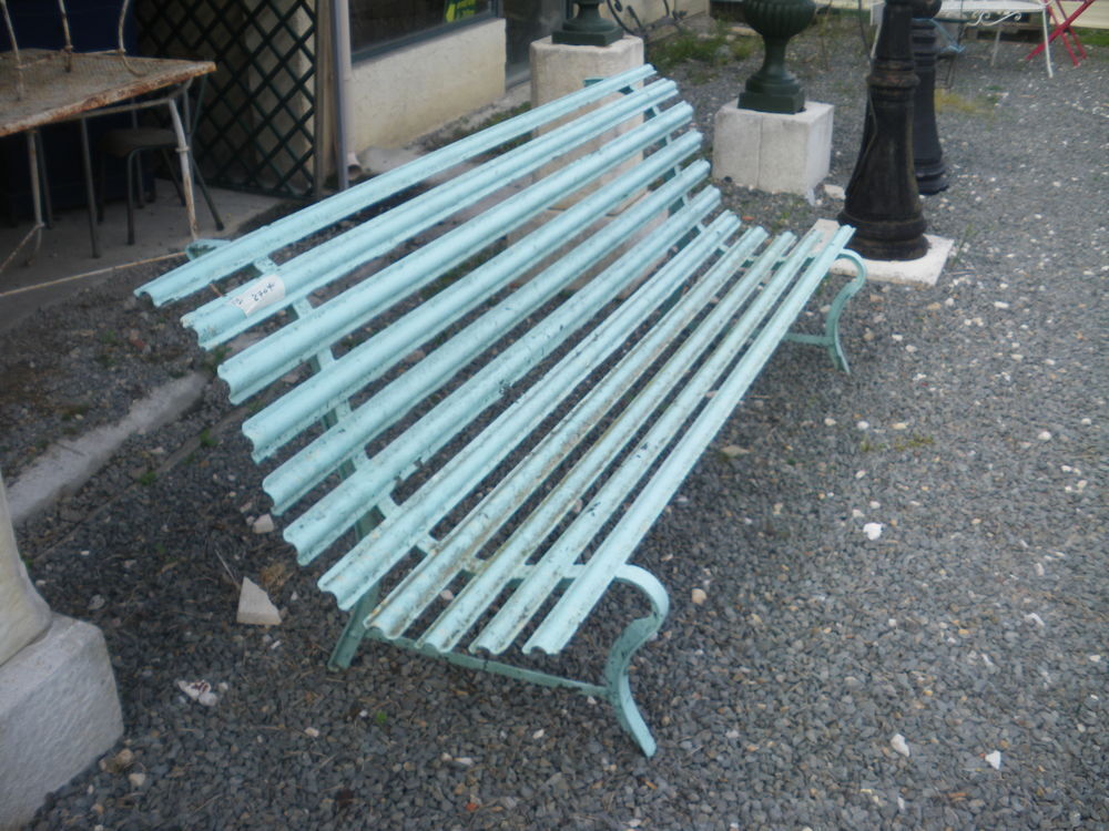 Banc de jardin ancien en fer Meubles