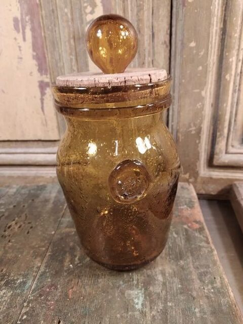 Pot Bocal Conserve Verre à Bulle Biot 35 Loches (37)