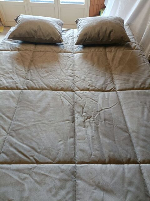 Clic-Clac Neuf 130 cm x 190 cm couleur taupe marque COREME 250 Villedieu-la-Bloure (49)