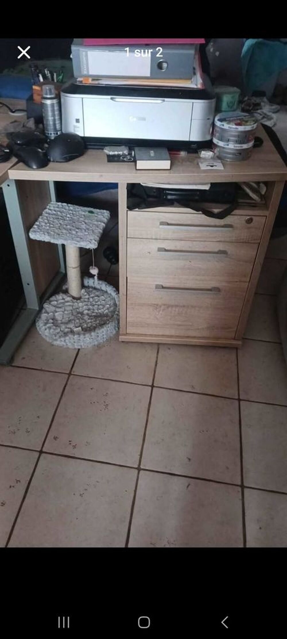 retour de bureau Meubles