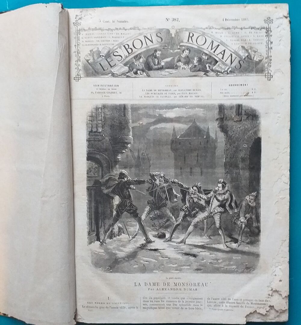 LES BONS ROMANS 1863-1864 du n&deg; 382 au n&deg; 436 Livres et BD
