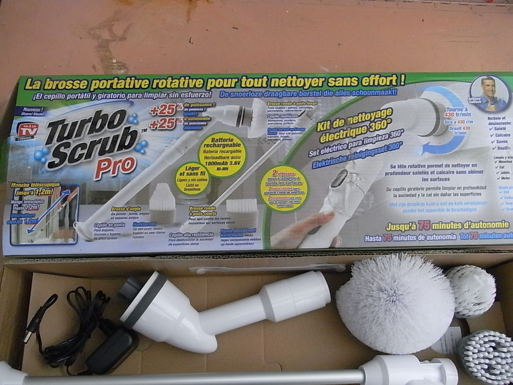 Brosse rotative &eacute;lectrique sans fil Bricolage