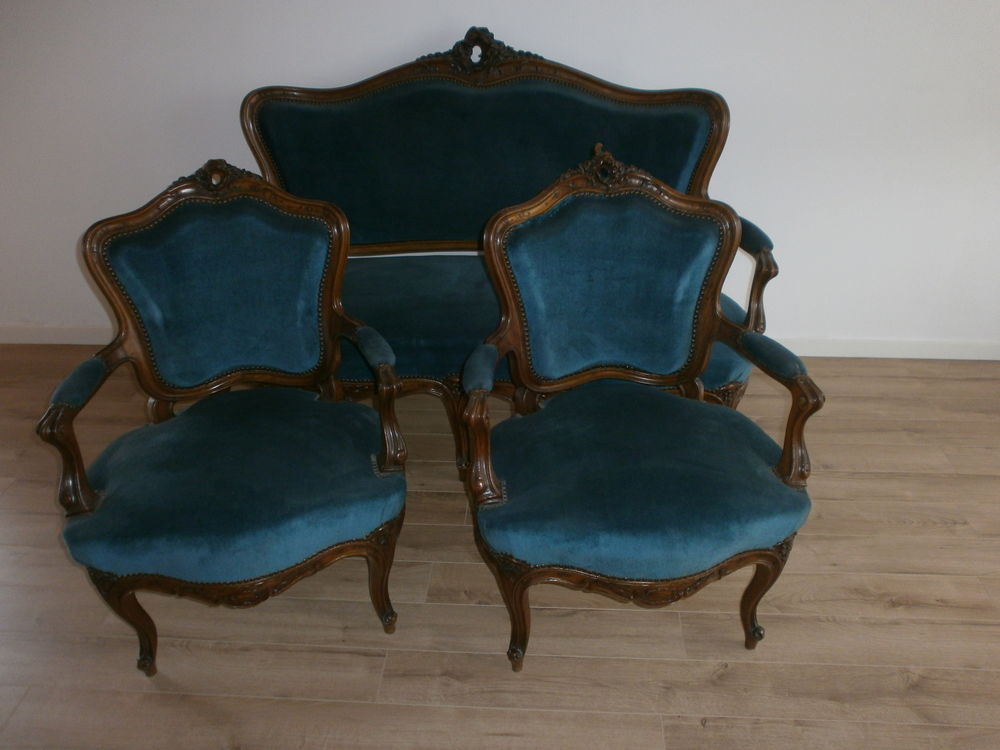 salon Napoleon 3 - 5 pi&egrave;ces Meubles