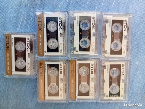 Lot de 7 mini-cassettes audio 18 Grisolles (82)