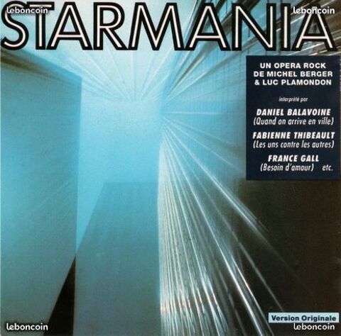 CD Starmania Michel Berger Et Luc Plamondon - Version Origin 6 Martigues (13)