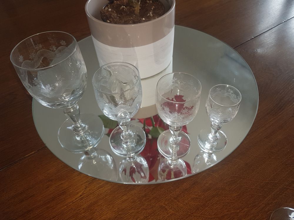 Verres de Vierzon Décoration