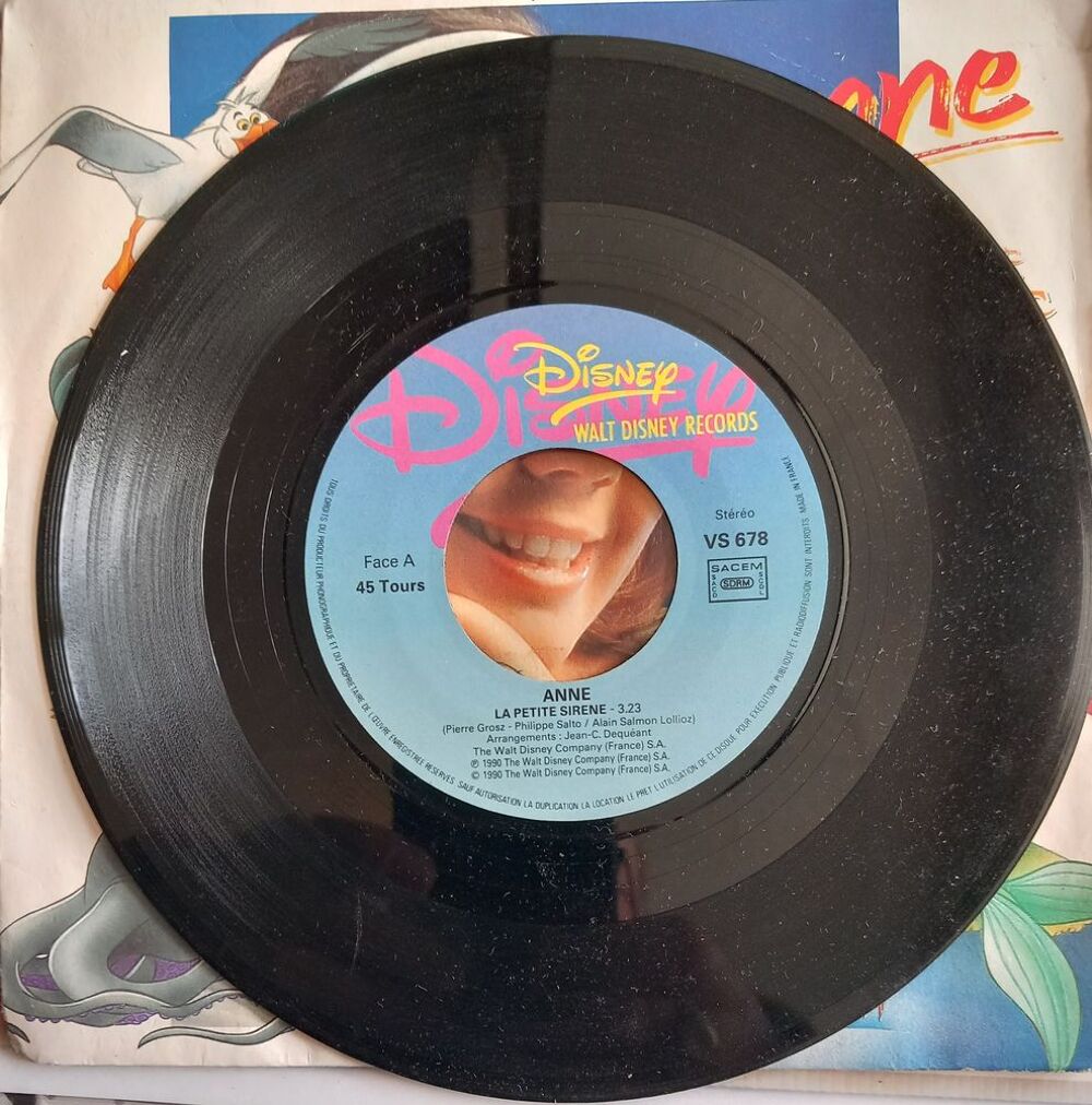 ANNE / 4X DISQUES VYNIL 45 TOURS CD et vinyles