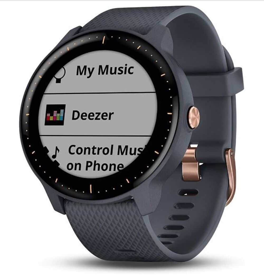 Montre connect&eacute;e Garmin Vivoactive Music 3 Bijoux et montres