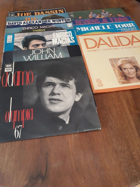 Vinyles 33 tours vari�t� Fran�aise
Pochettes en bonne �tat 4 Lyon 5 (69)