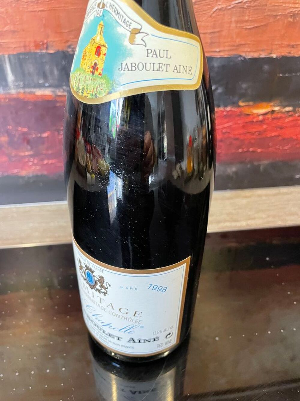 1 Bt HERMITAGE La Chapelle 1998 PAUL JABOULET AINE Cuisine