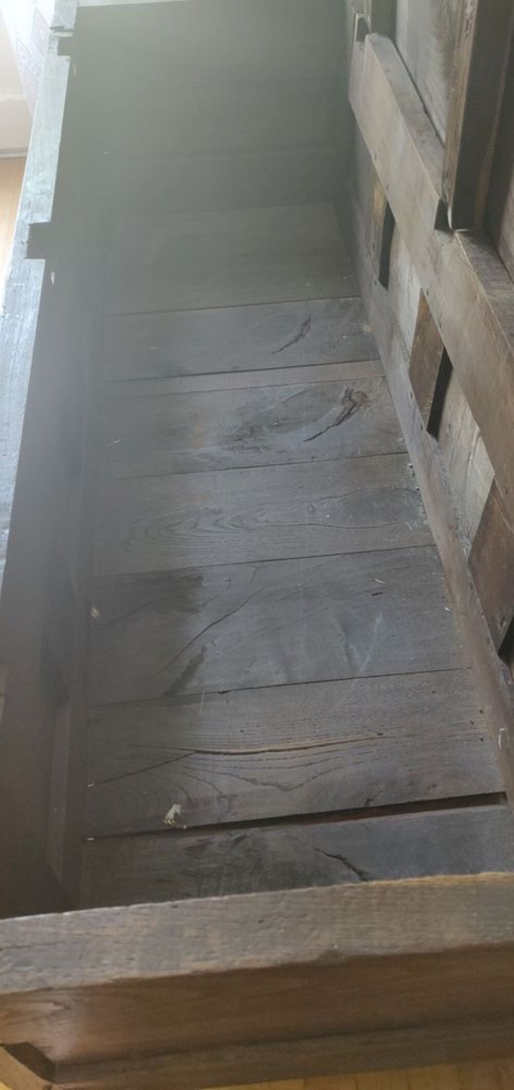 Banc coffre breton ancien Meubles