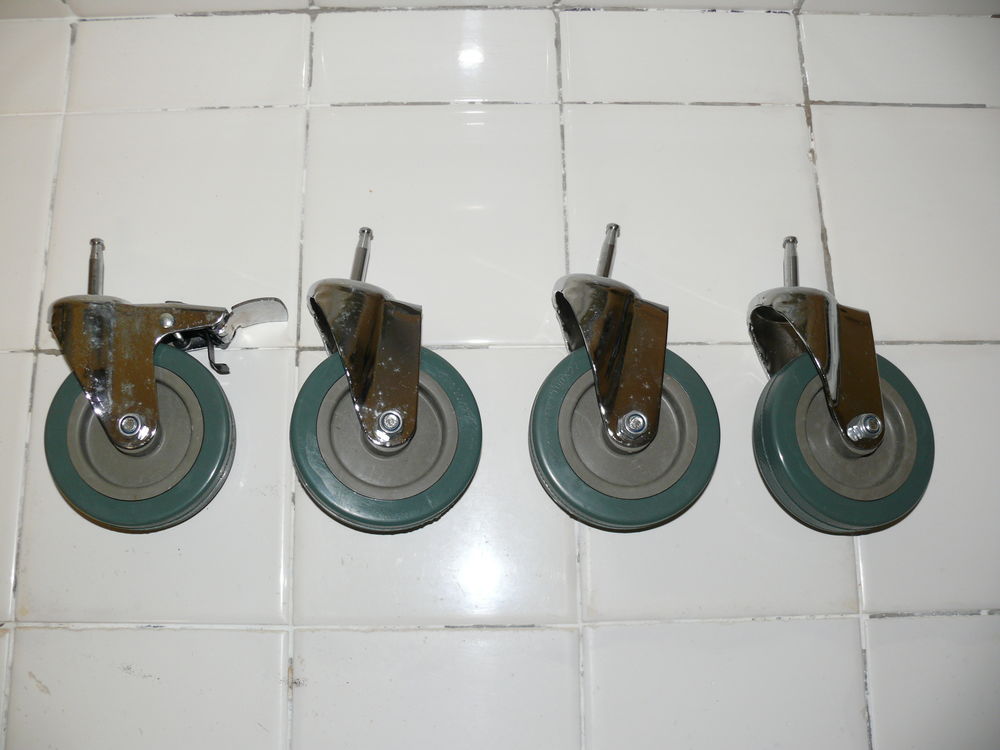 Roulettes pivotantes Bricolage