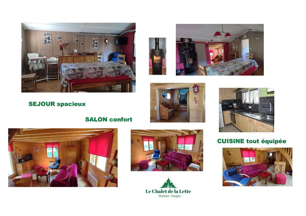   Chalet, montagne, 3* tout confort quartier calme et reposant Lorraine, Ventron (88310)