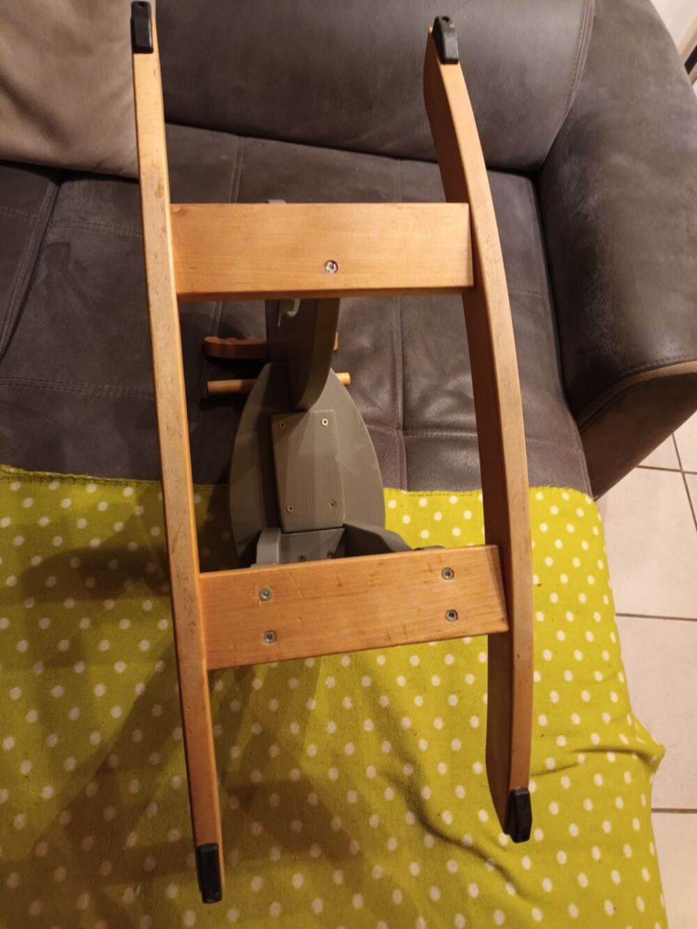 renne &agrave; bascule en bois Jeux / jouets