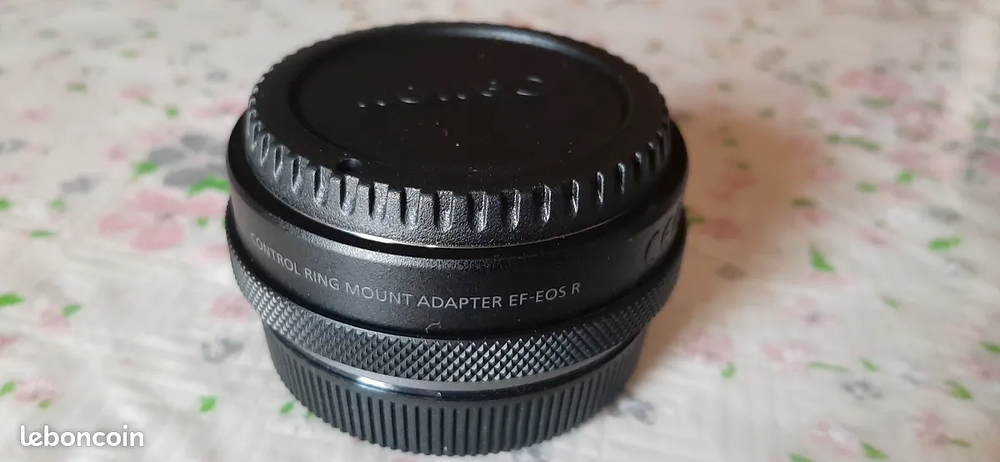 : 
1&deg;) objectif canon EF+ bague adaptation pour RF Photos/Video/TV