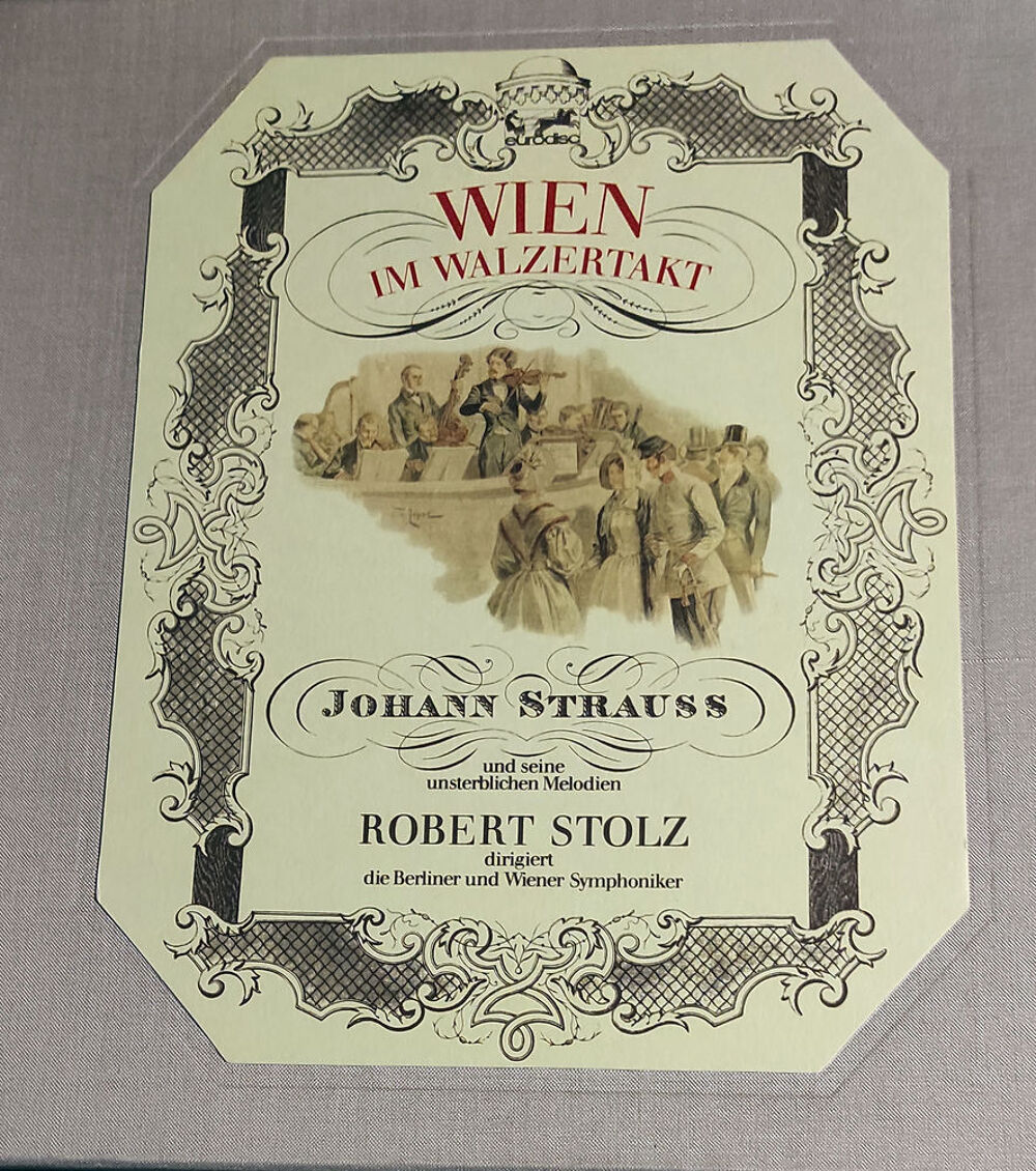 Strauss Wien im Walzertakt CD et vinyles