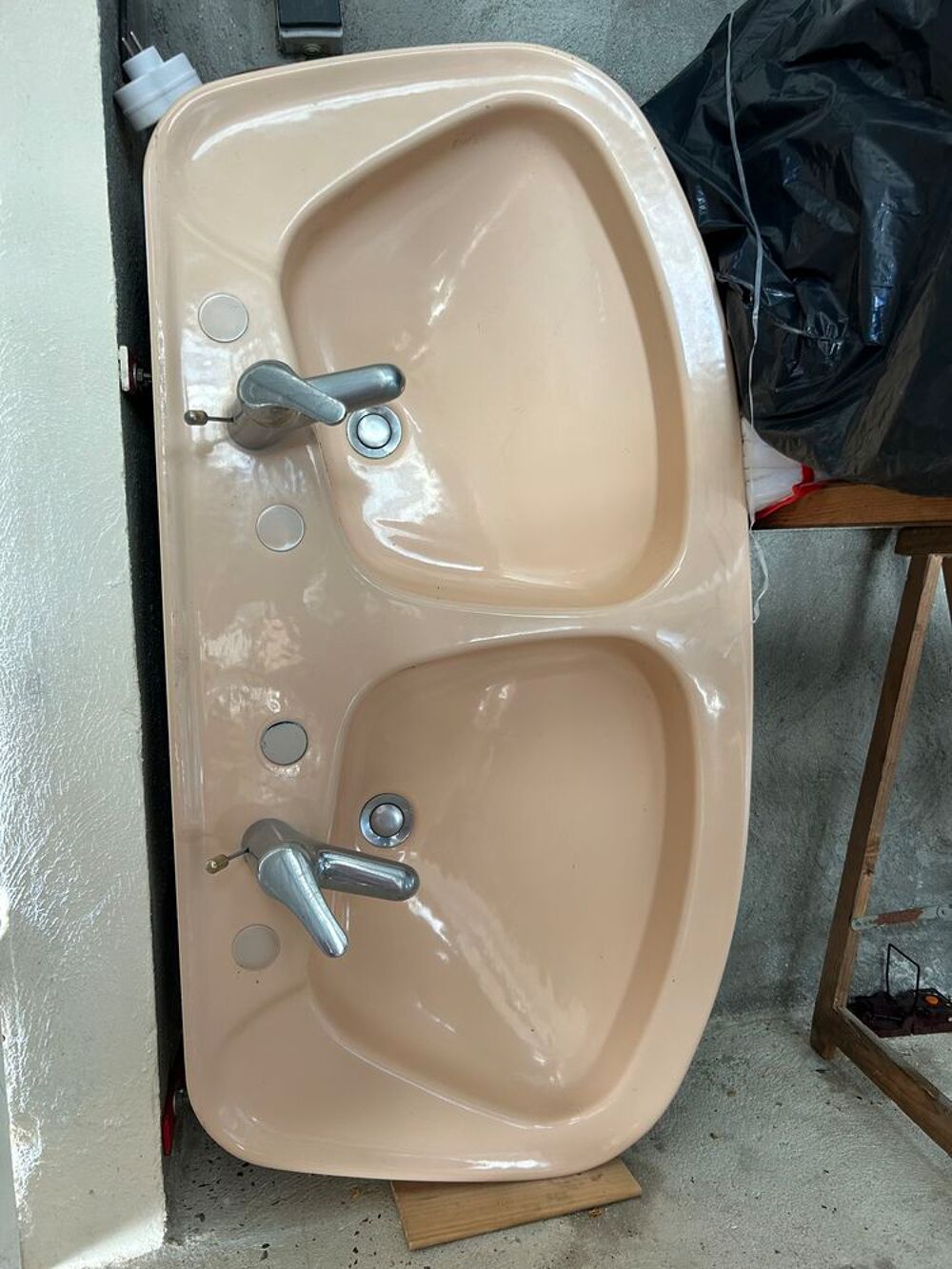 Double vasque de salle de bain vintage Meubles